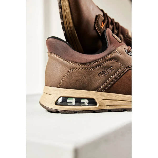 Rieker B1051-25 Mens Brown Hands Free Slip On Shoes-elevate your sole