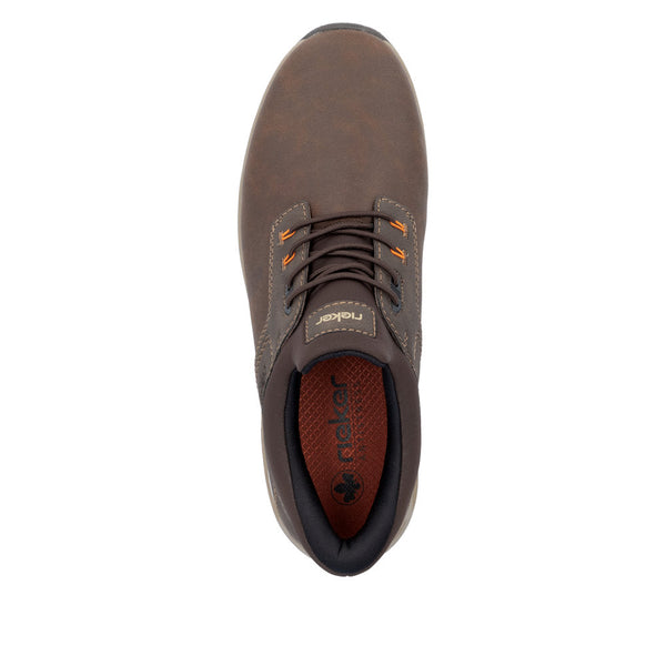 Rieker B1051-25 Mens Brown Hands Free Slip On Shoes-elevate your sole