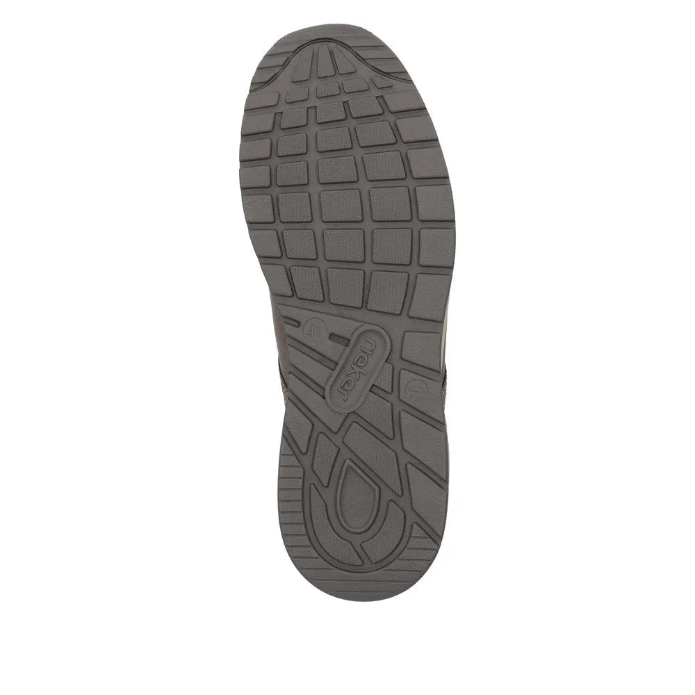 Rieker B1051-25 Mens Brown Hands Free Slip On Shoes-elevate your sole