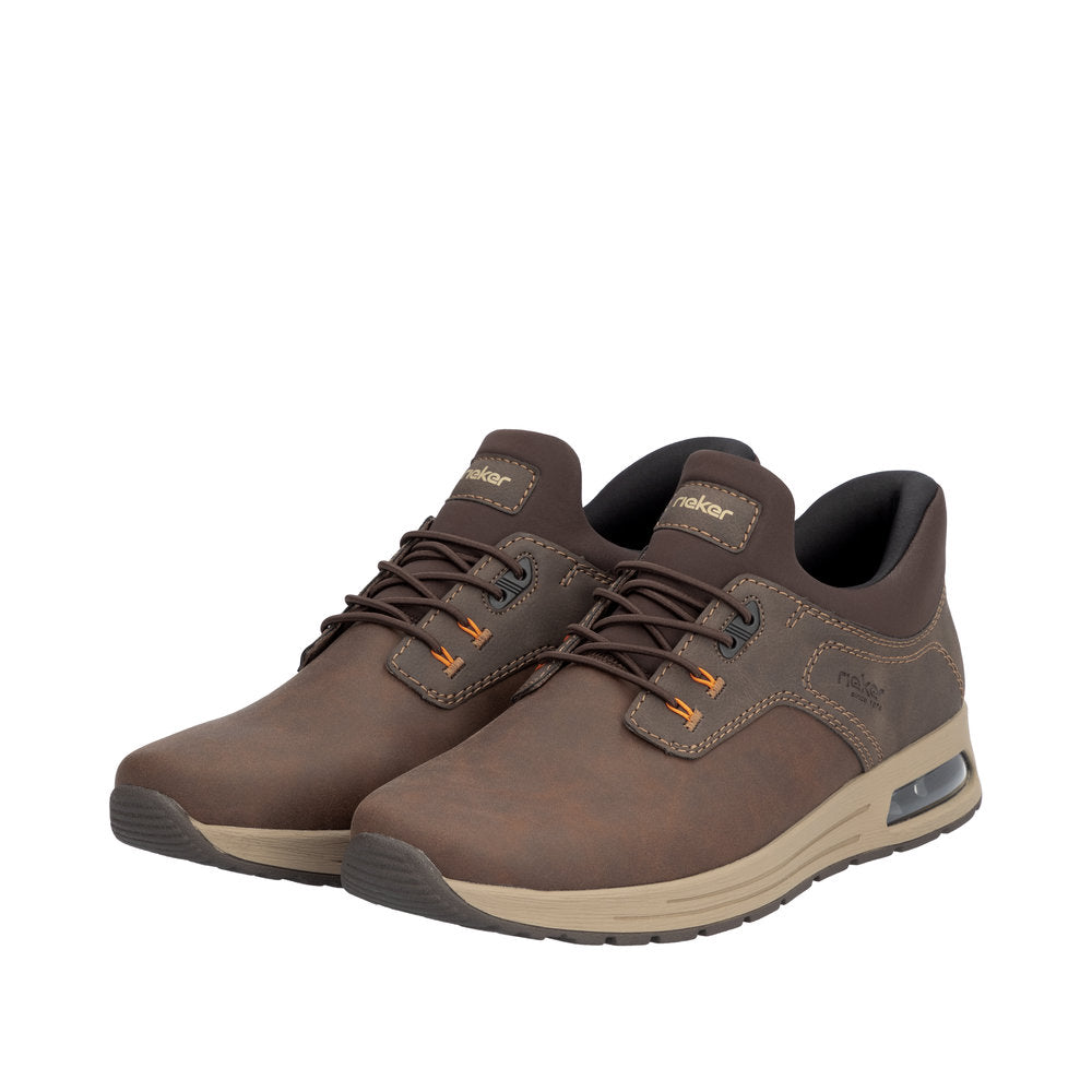 Rieker B1051-25 Mens Brown Hands Free Slip On Shoes-elevate your sole