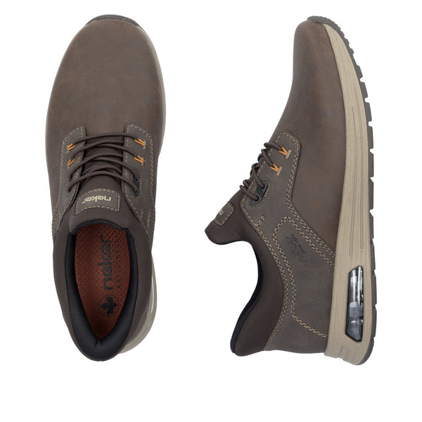 Rieker B1051-25 Mens Brown Hands Free Slip On Shoes-elevate your sole