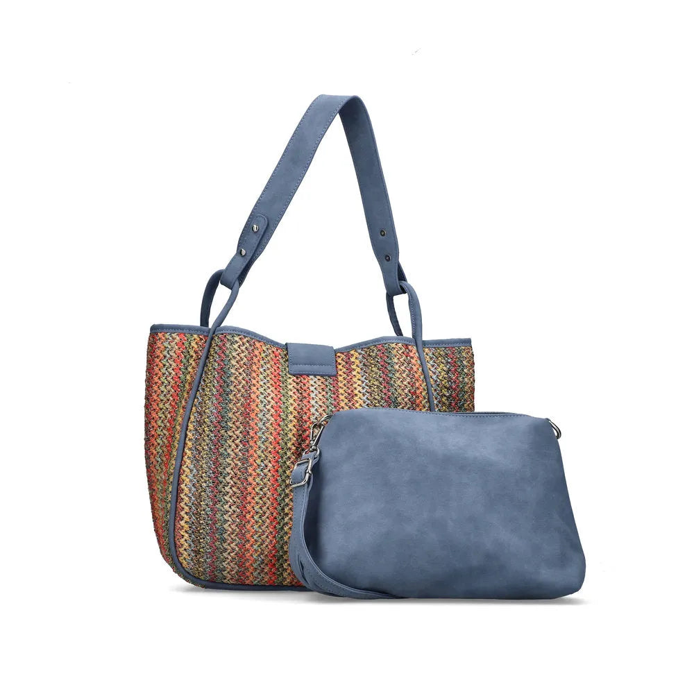 Rieker H1307-90 Blue Multi Handbag