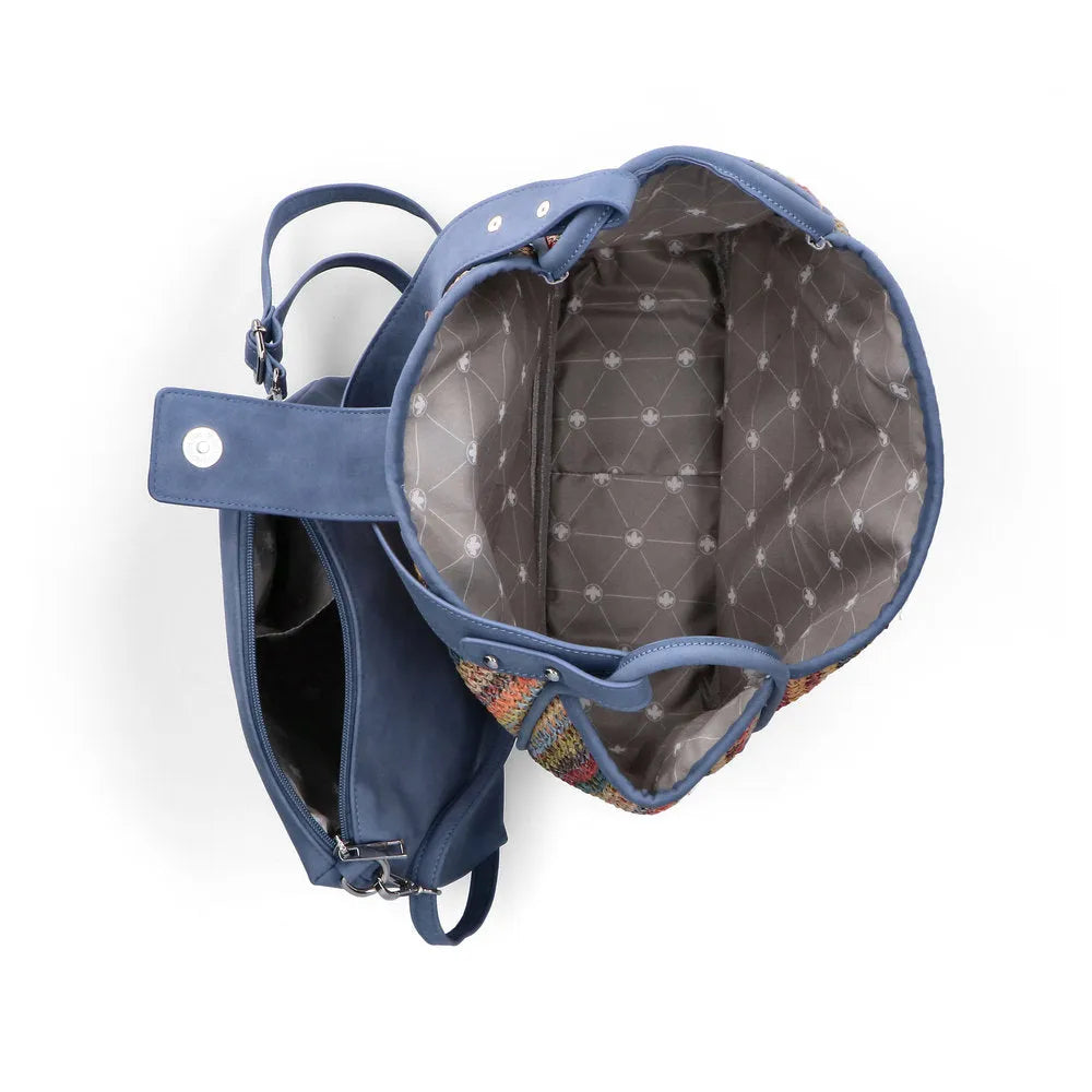 Rieker H1307-90 Blue Multi Handbag