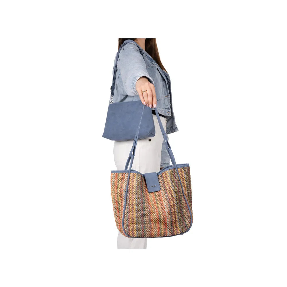 Rieker H1307-90 Blue Multi Handbag