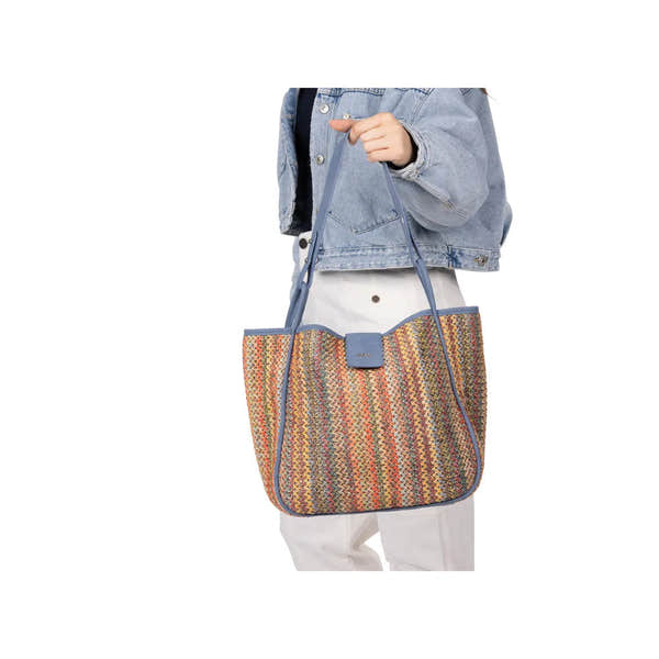 Rieker H1307-90 Blue Multi Handbag