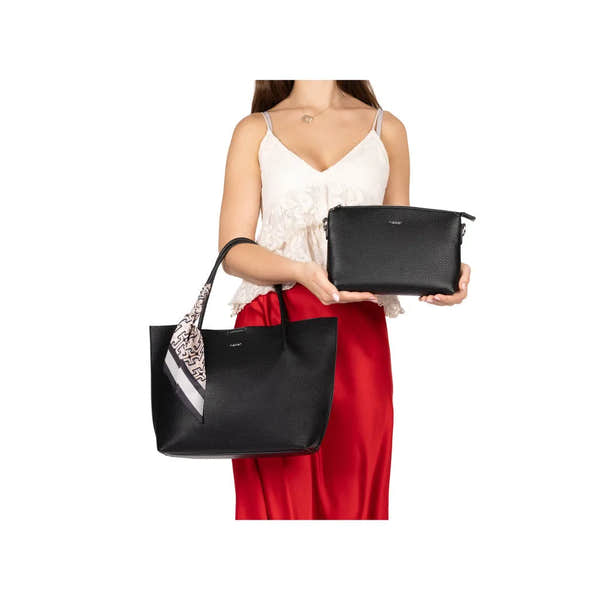Rieker H1399-00 Black Handbag