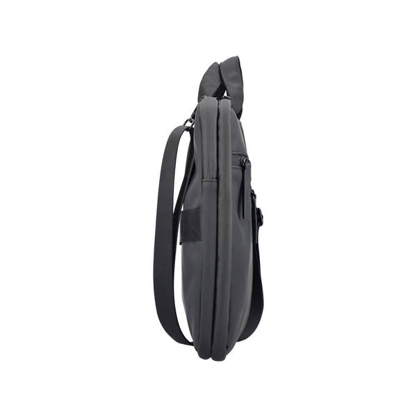 Rieker H5000-00 black business bag with multiple compartments, adjustable strap, and sleek design for professional use.