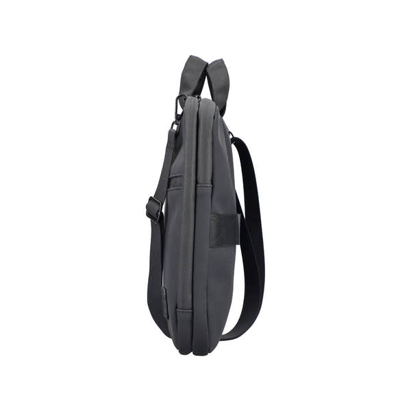 Rieker H5000-00 black business bag with adjustable strap, multiple compartments, and sleek design for professional use.