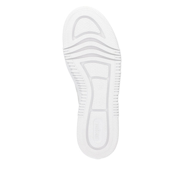 Rieker M1953-60 Enya Ladies Light Gold Side Zip Trainers-elevate your sole