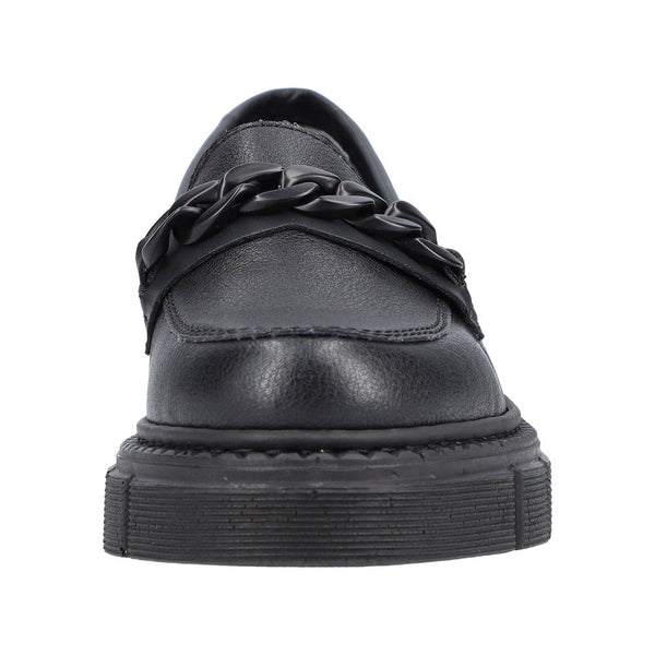 Rieker M3861-01 Ladies Black Slip On Shoes-elevate your sole