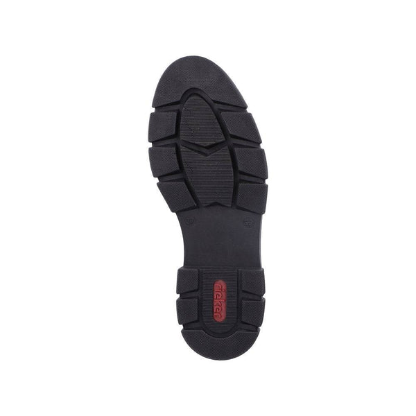 Rieker M3861-01 Ladies Black Slip On Shoes-elevate your sole