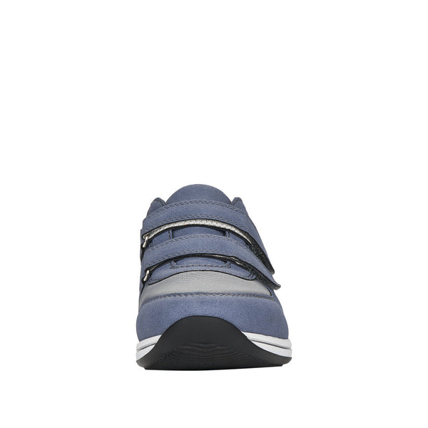 Rieker N1168-14 Ladies Jeans Blue Textile Touch Fastening Shoes-elevate your sole