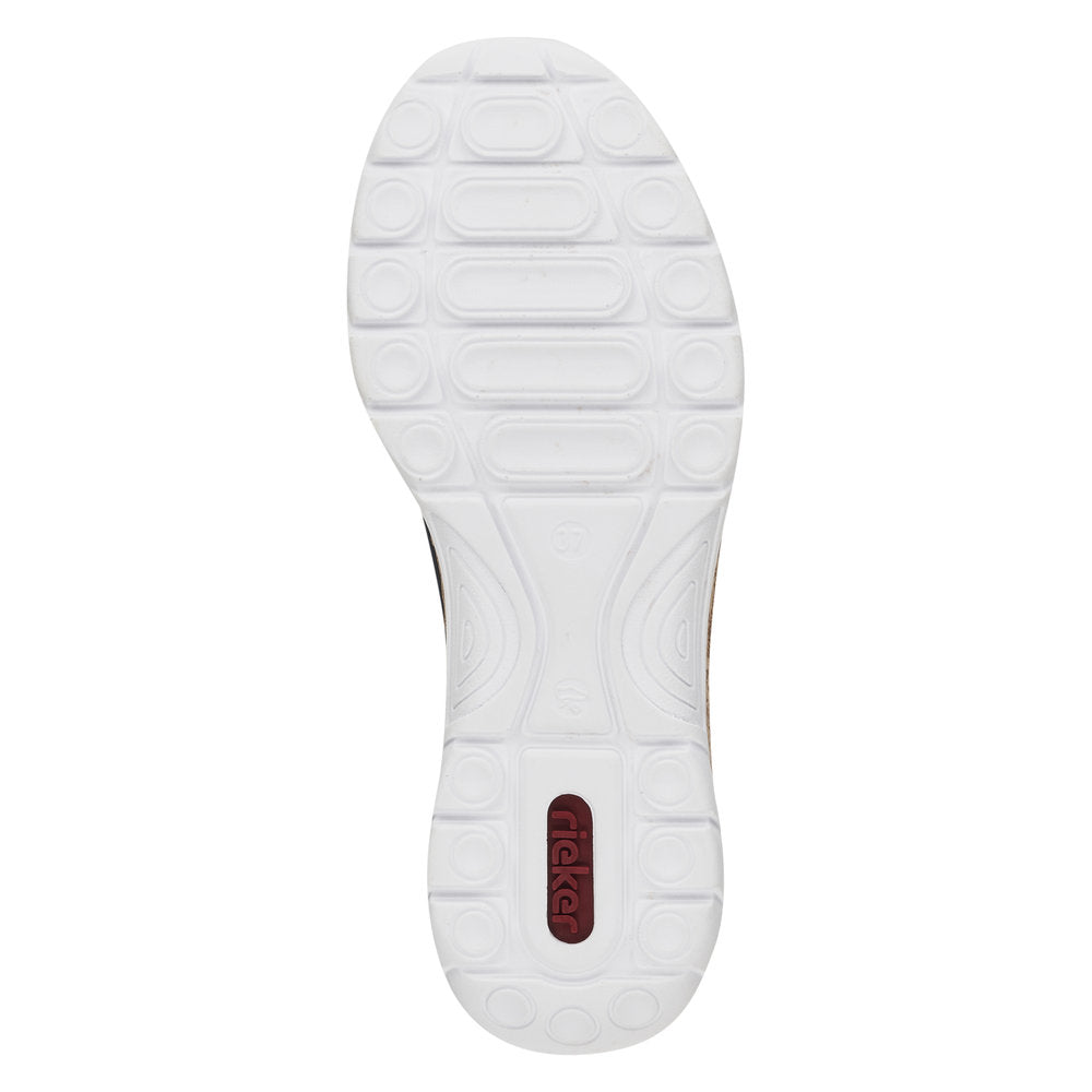 Rieker N4263-14 Ladies Navy Sporty Slip on Shoes - elevate your sole