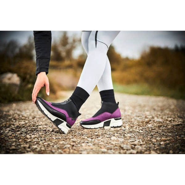 Rieker N6352-30 Ladies Amethyst Side Zip Ankle Boots-elevate your sole