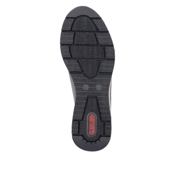 Rieker N9301-90 Ladies Beige Side Zip Shoes-elevate your sole