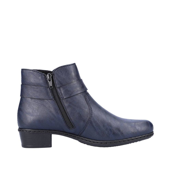 Rieker Y0775-14 Ladies Ocean Side Zip Ankle Boots-elevate your sole
