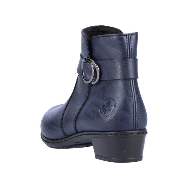 Rieker Y0775-14 Ladies Ocean Side Zip Ankle Boots-elevate your sole