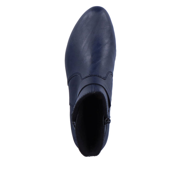 Rieker Y0775-14 Ladies Ocean Side Zip Ankle Boots-elevate your sole