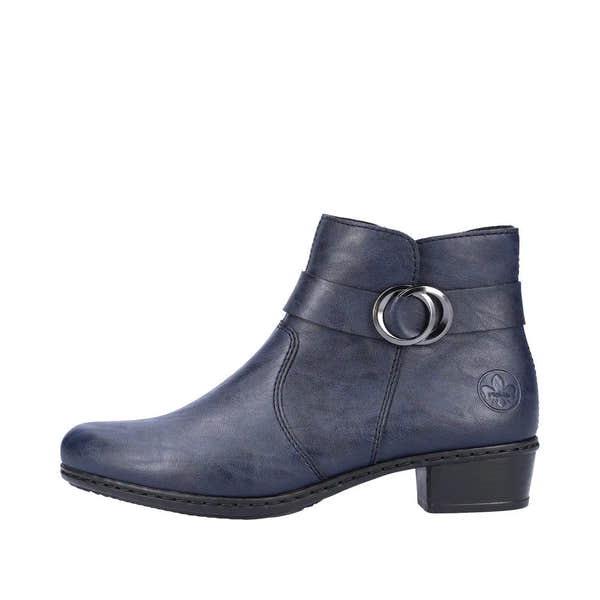 Rieker Y0775-14 Ladies Ocean Side Zip Ankle Boots-elevate your sole