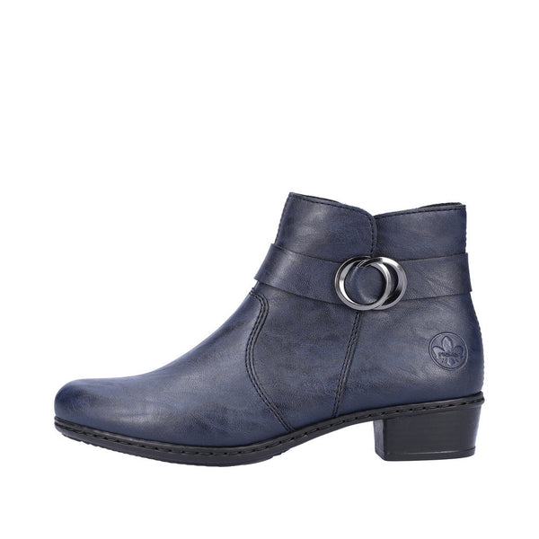 Rieker Y0775-14 Ladies Ocean Side Zip Ankle Boots-elevate your sole