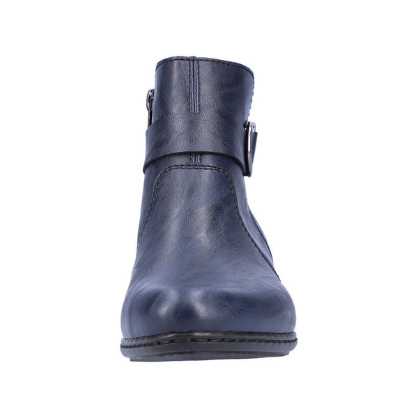 Rieker Y0775-14 Ladies Ocean Side Zip Ankle Boots-elevate your sole