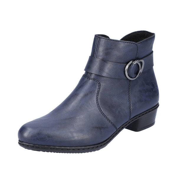 Rieker Y0775-14 Ladies Ocean Side Zip Ankle Boots-elevate your sole