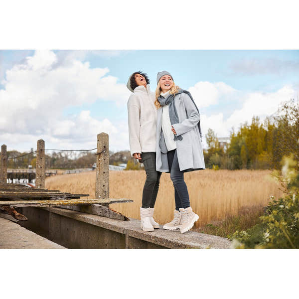 Rieker Z7430-62 Ladies Beige Side Zip Ankle Boots-elevate your sole
