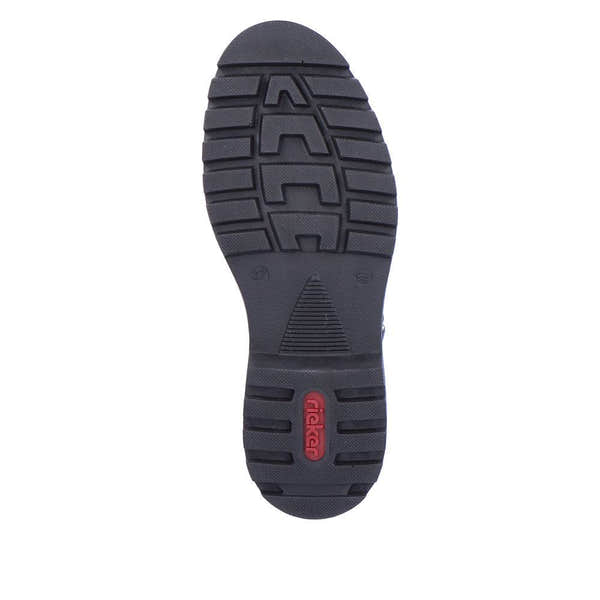 Rieker Z9664-00 Ladies Black Leather Buckle Shoes-elevate your sole