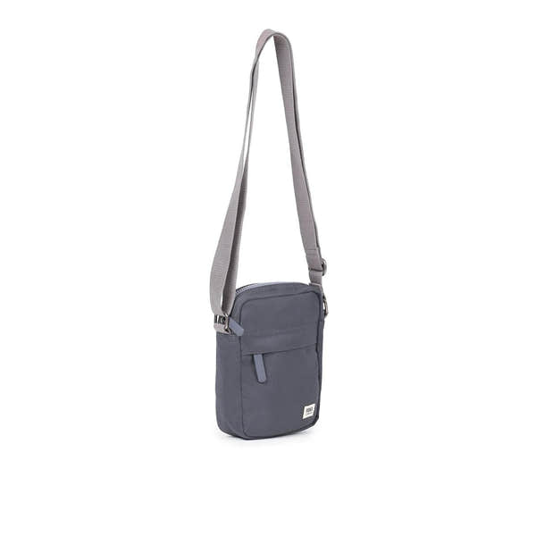Roka Bond Faded Black Recycled Canvas Crossbody Bag, one size, stylish and eco-friendly accessory with adjustable strap.