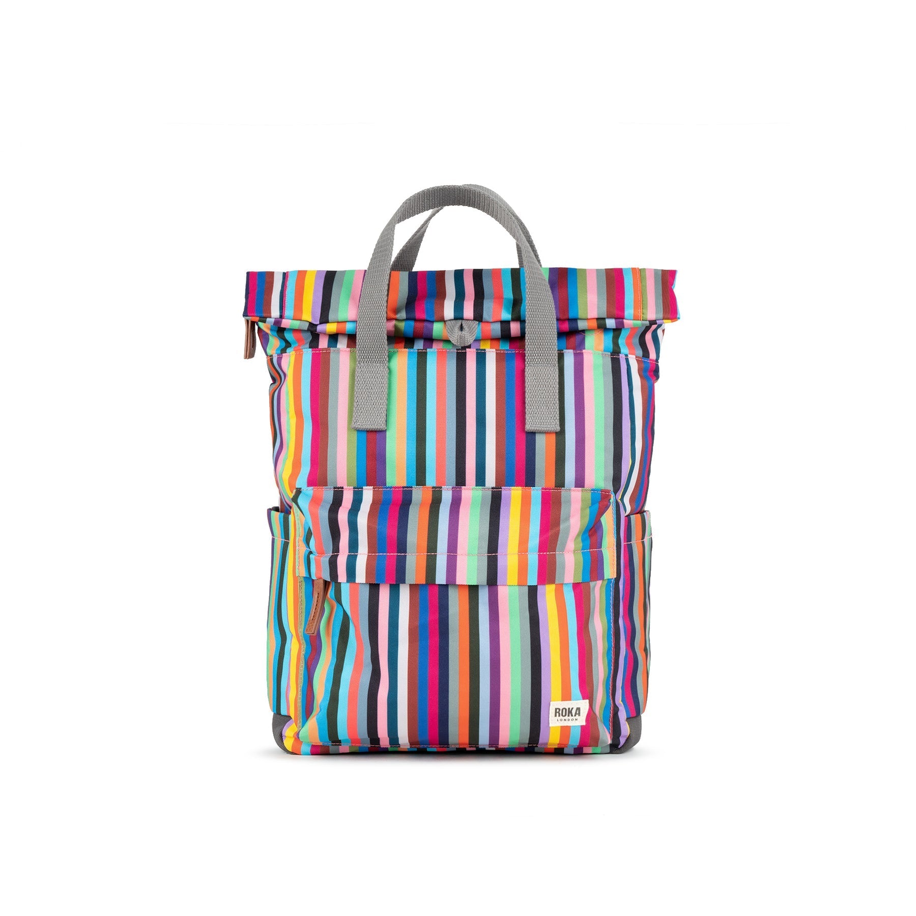 Roka Canfield B Recycled Canvas Multi Stripe-elevate your sole