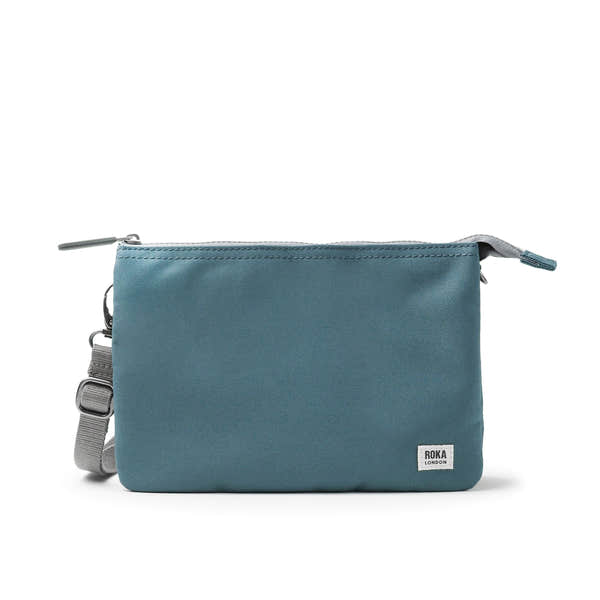Roka Carnaby Crossbody XL Airforce Recycled Canvas-elevate your sole