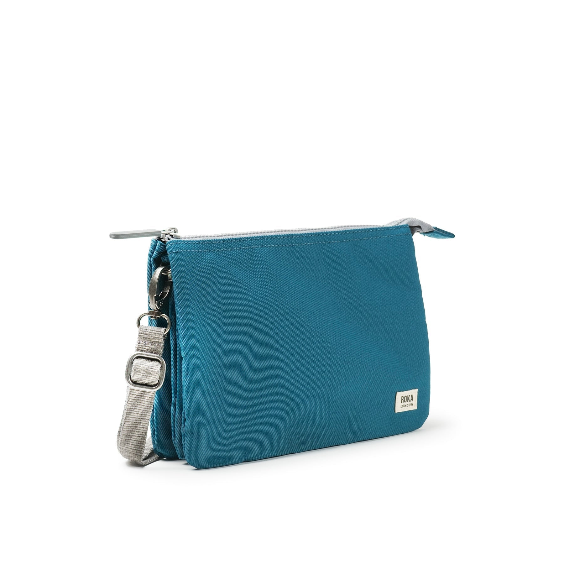 Roka Carnaby Crossbody XL Marine Recycled Canvas-elevate your sole