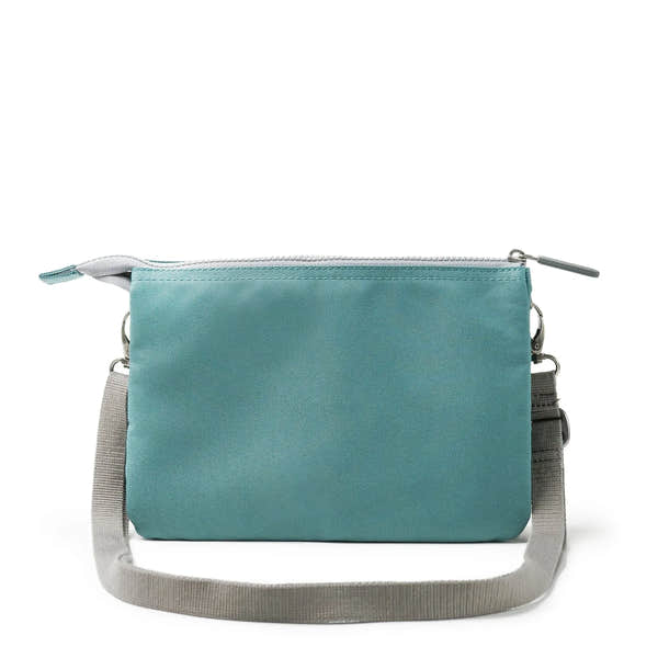 Roka Carnaby Crossbody XL Sage Recycled Canvas-elevate your sole