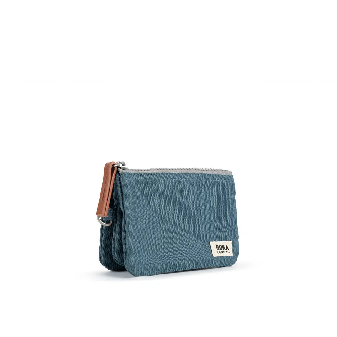 Roka Carnaby Purse in Airforce Recycled Canvas