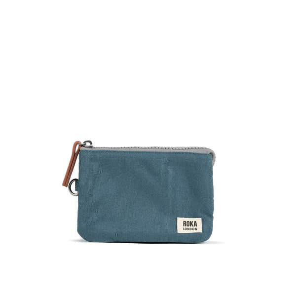 Roka Carnaby Purse in Airforce Recycled Canvas