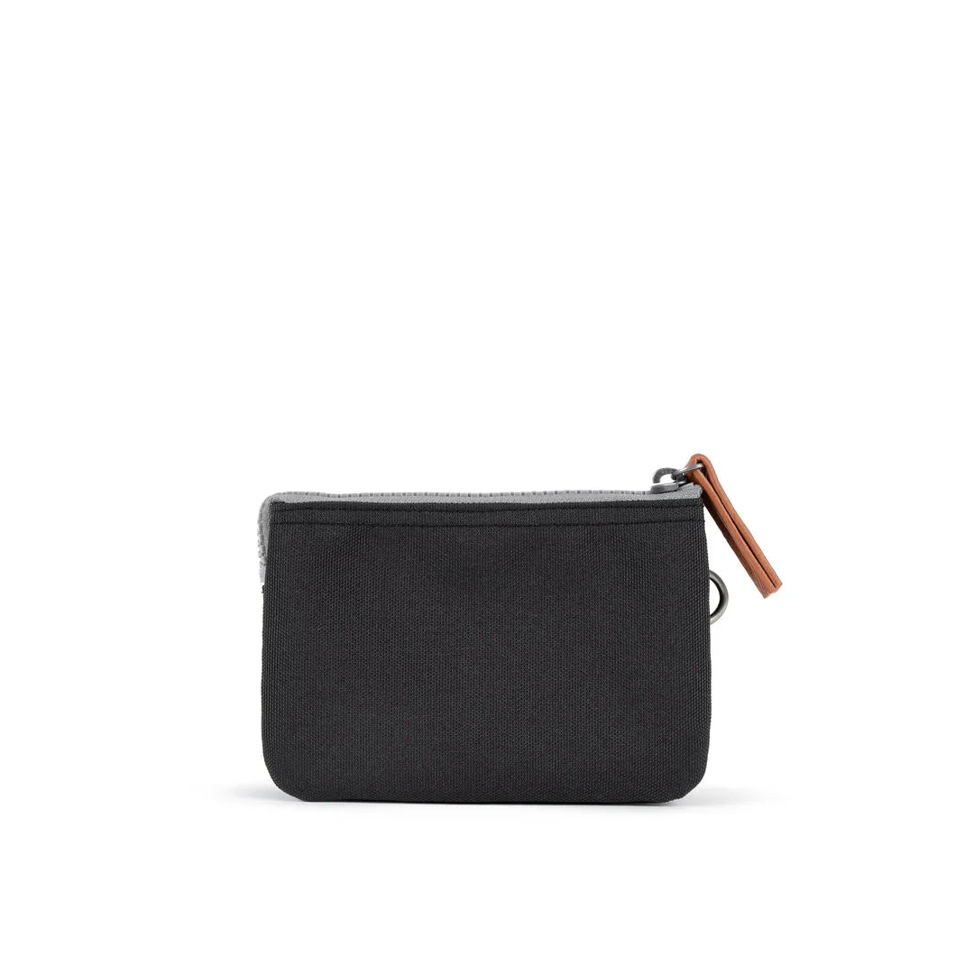 Roka Carnaby Purse in Black Ash Recycled Canvas