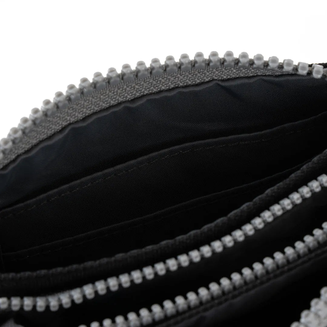 Roka Carnaby Purse in Black Ash Recycled Canvas