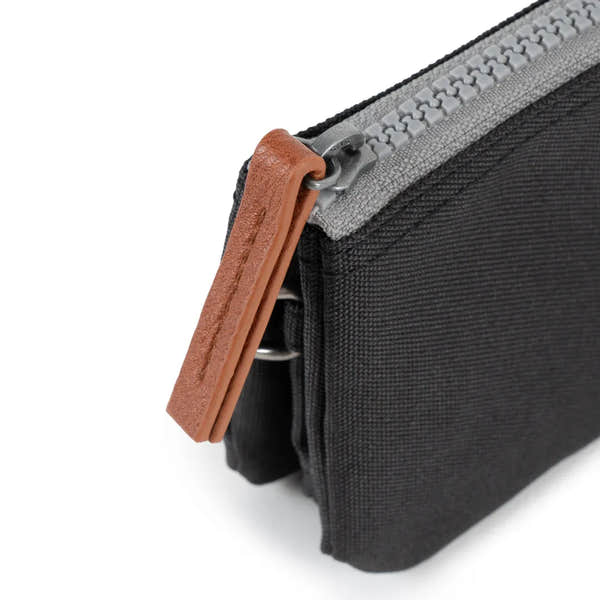 Roka Carnaby Purse in Black Ash Recycled Canvas