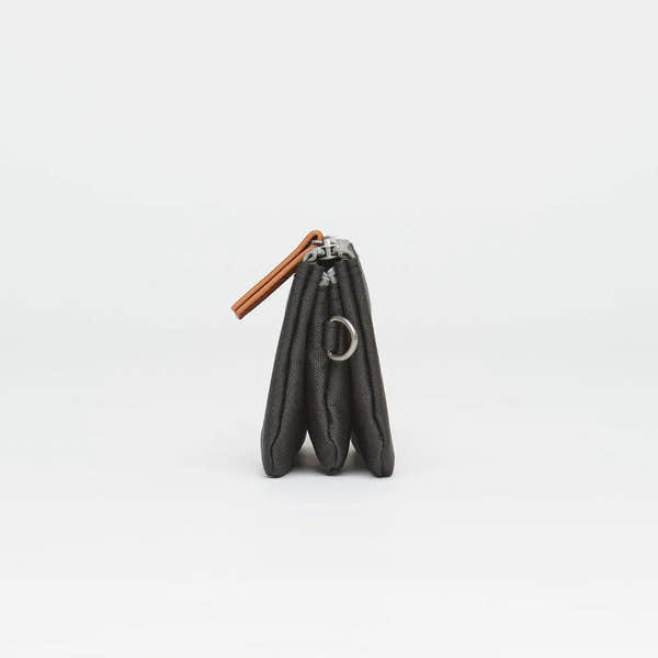 Roka Carnaby Purse in Black Ash Recycled Canvas