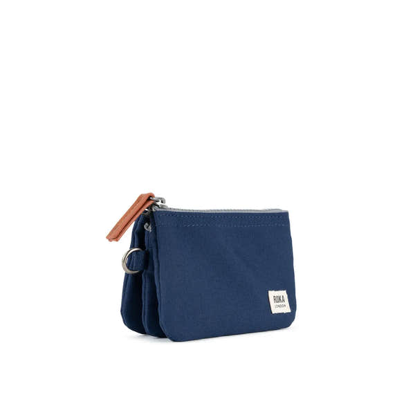 Roka Carnaby Purse in  Crisp Blue Recycled Canvas