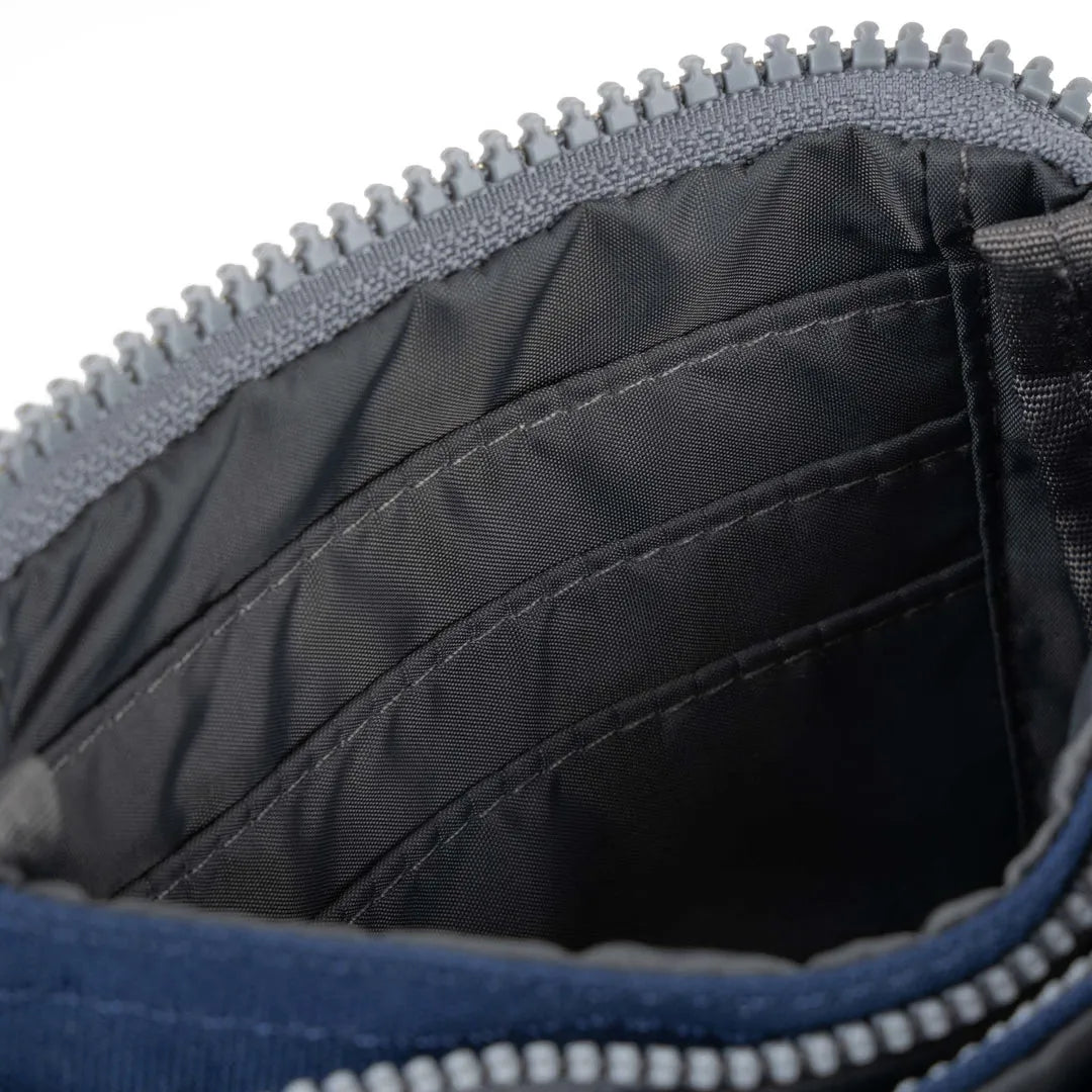 Roka Carnaby Purse in  Crisp Blue Recycled Canvas