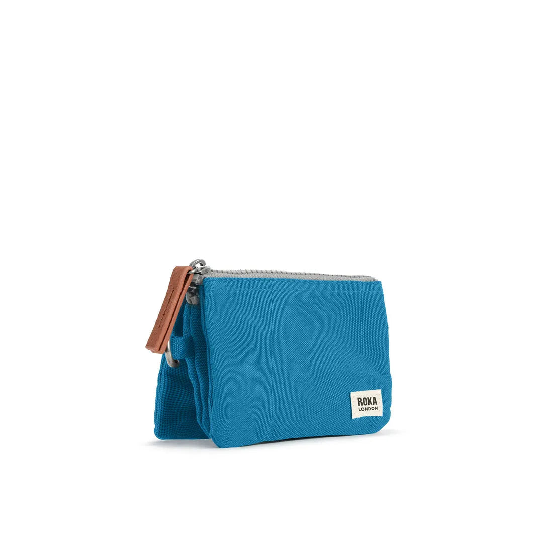 Roka Carnaby Purse in Marine Recycled Canvas
