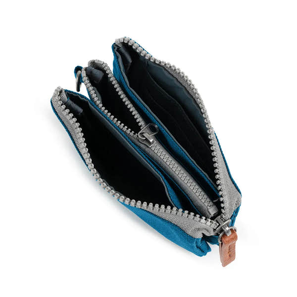 Roka Carnaby Purse in Marine Recycled Canvas