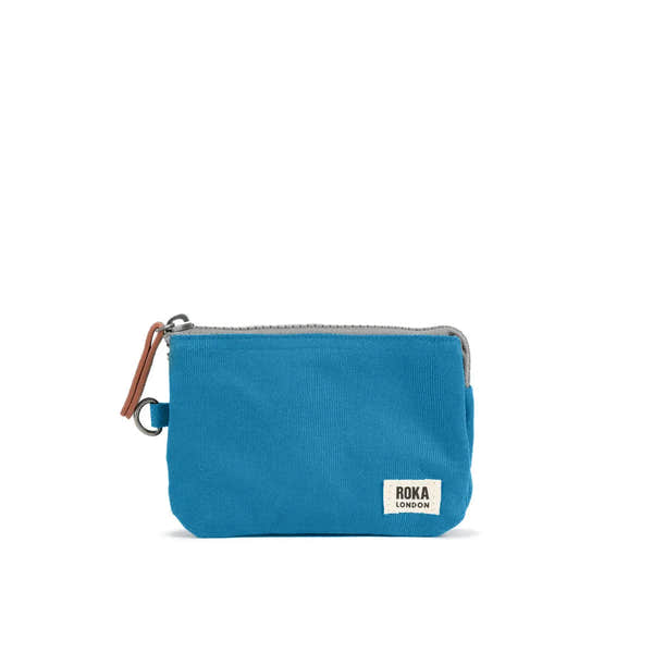 Roka Carnaby Purse in Marine Recycled Canvas
