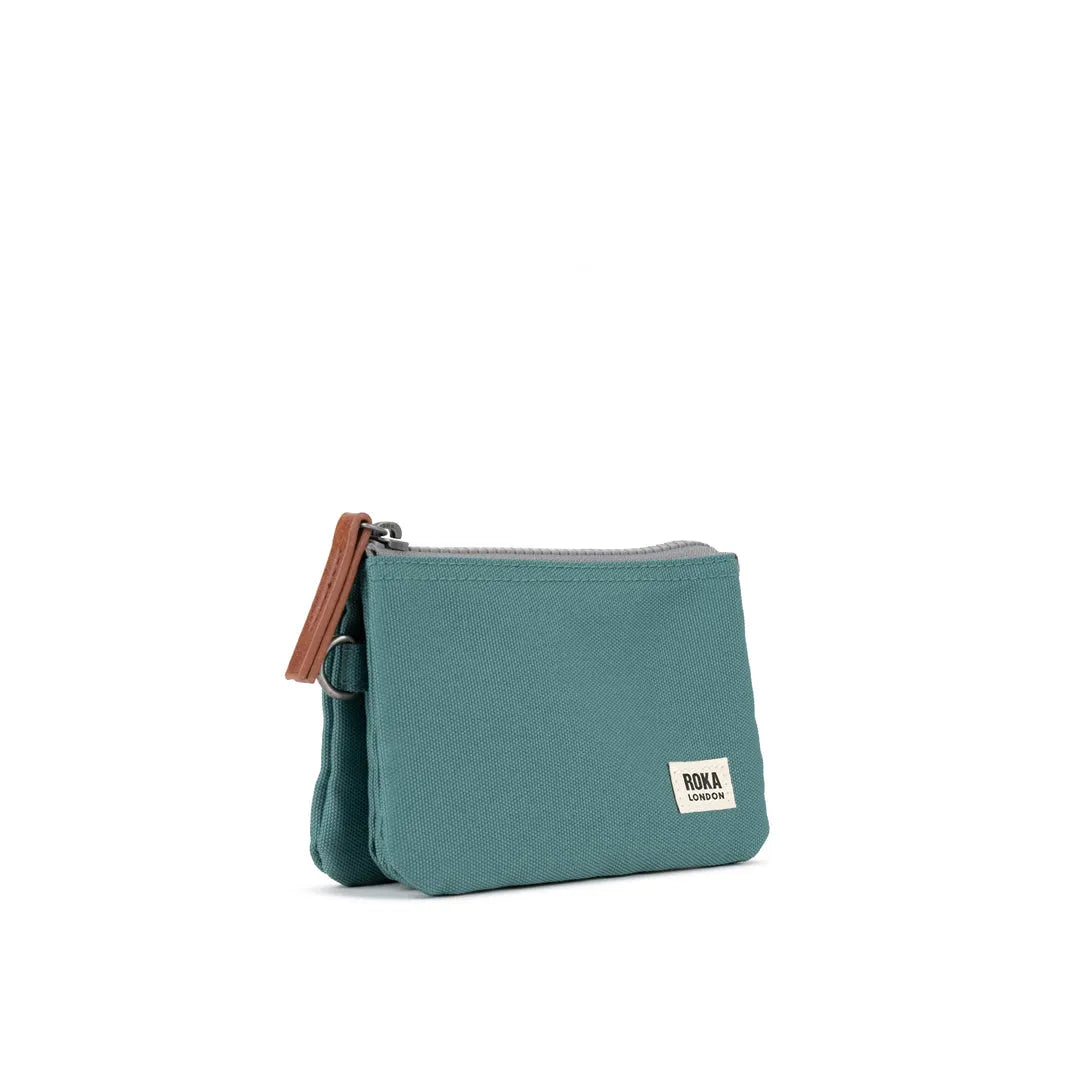 Roka Carnaby Purse in Sage Recycled Canvas