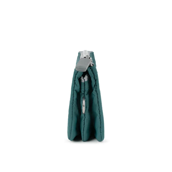 Roka Carnaby Purse in Teal Recycled Canvas