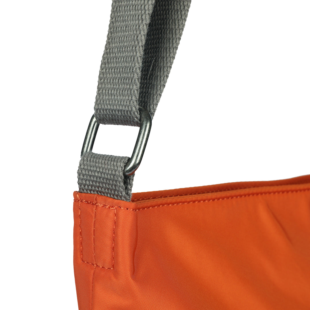 Roka Kennington B Crossbody Recycled Nylon Burnt Orange-elevate your sole