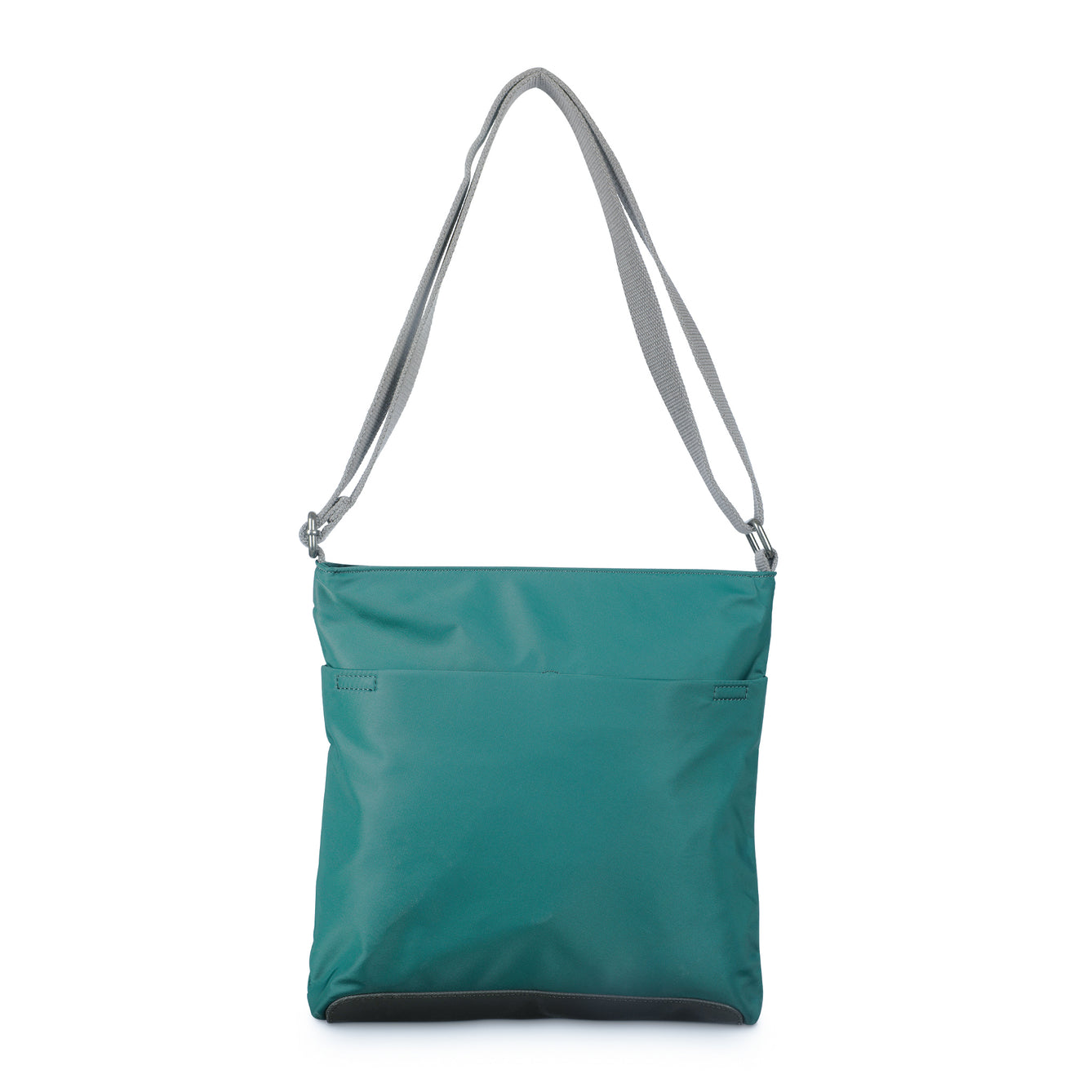 Roka Kennington B Crossbody Recycled Nylon Teal-elevate your sole