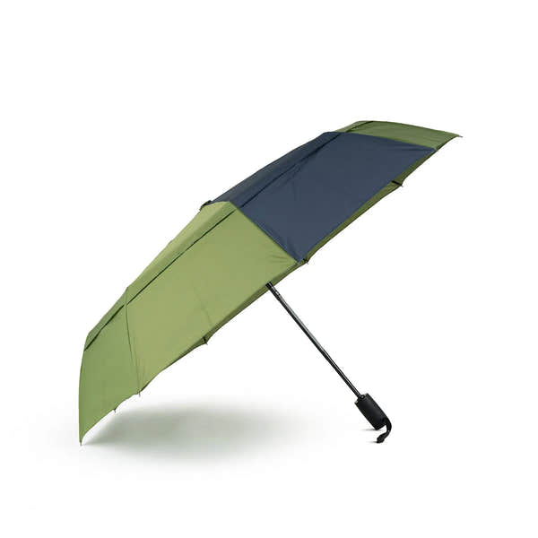 Roka Waterloo Recycled Polyester Umbrella Avocado/Midnight-elevate your sole