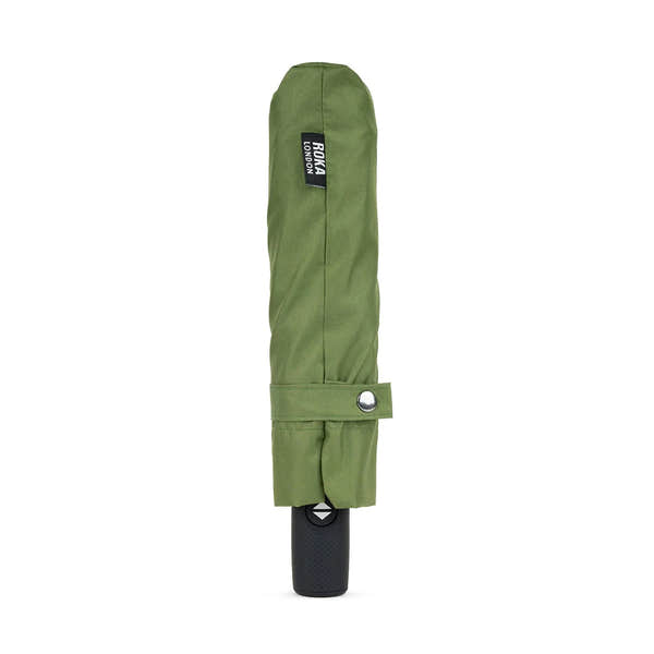Roka Waterloo Recycled Polyester Umbrella Avocado/Midnight-elevate your sole